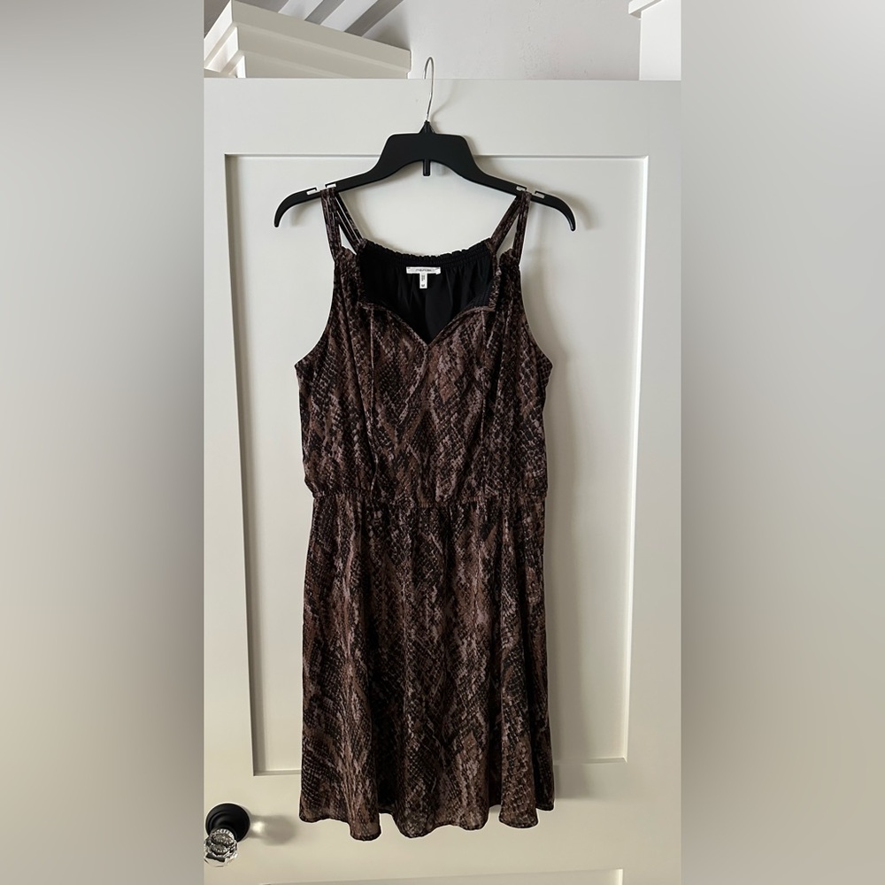 NWOT Maurices Sleeveless Dress Animal Print Pattern Size Medium Never Worn